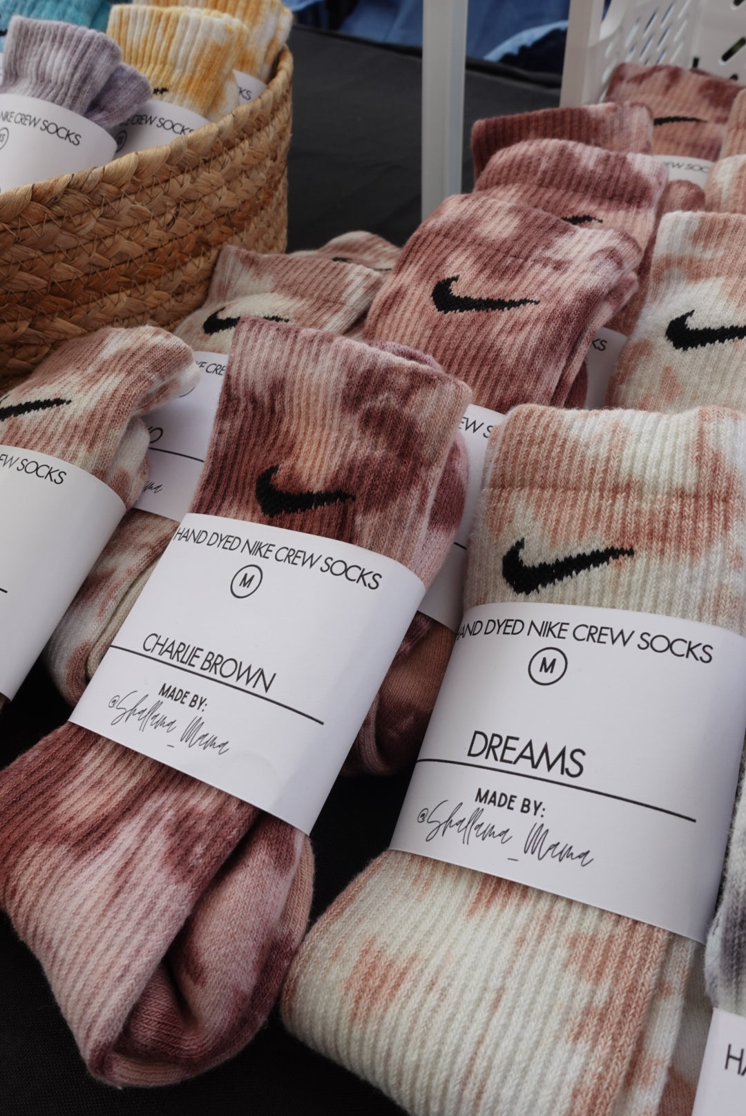 Nike Tie-Dyed Crew Socks