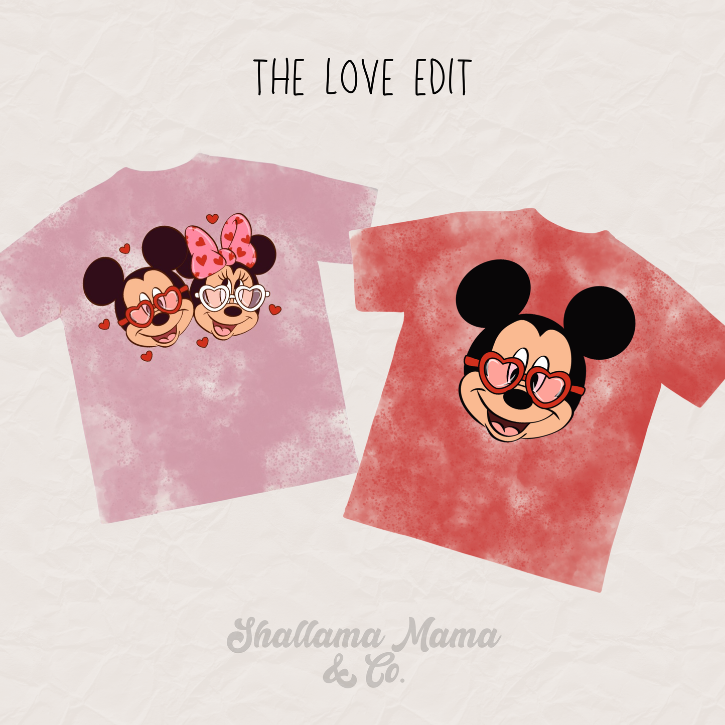 The Love Edit – Valentine Tee's